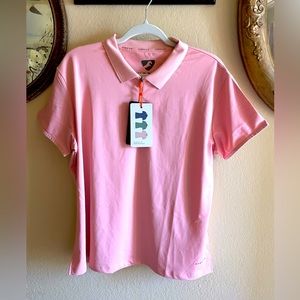 Aubrion Rose Zip Polo XXL or US 14
